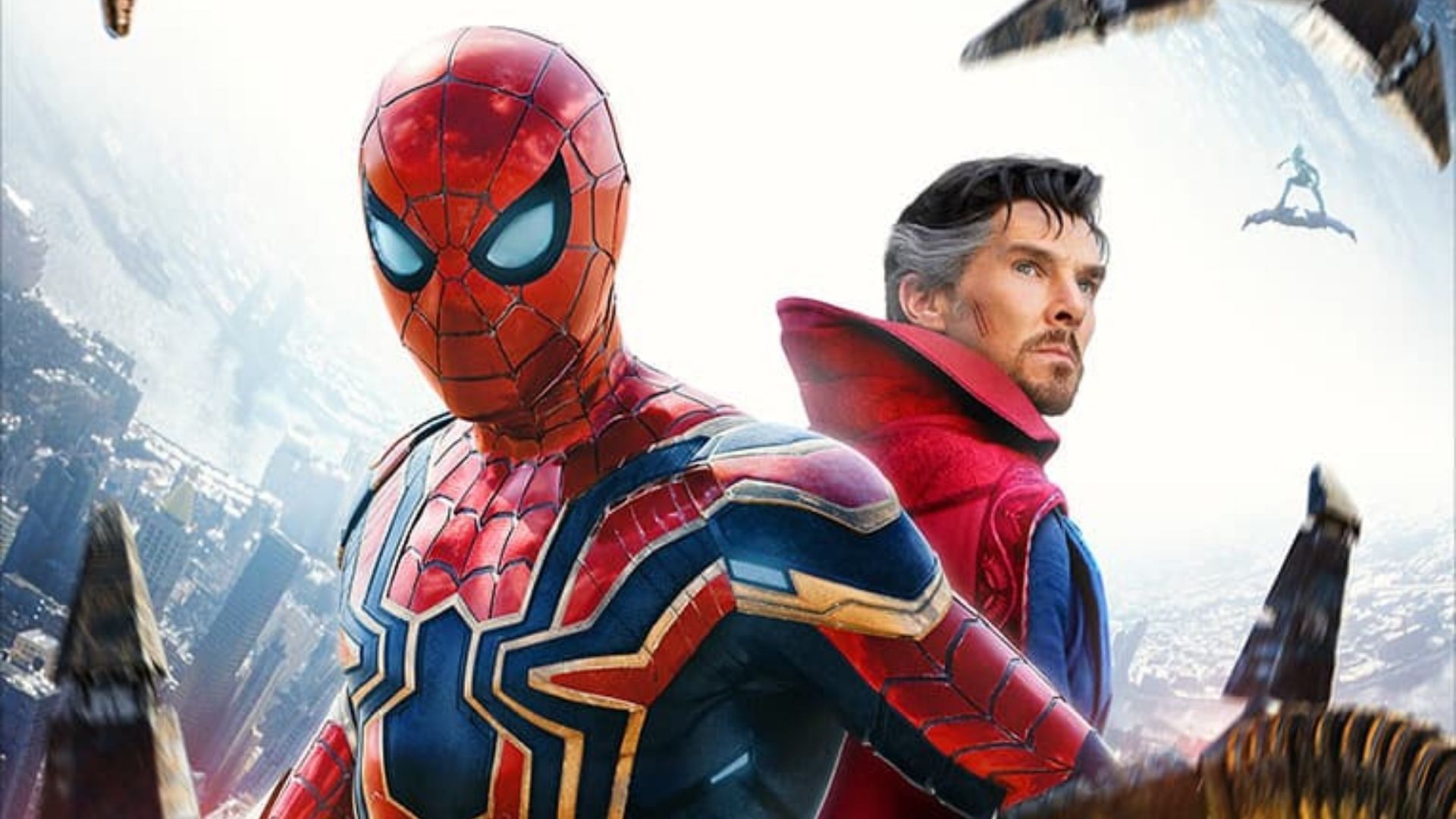 An image of the poster for the 2021 film Spider-Man: No Way Home (Image via Marvel)
